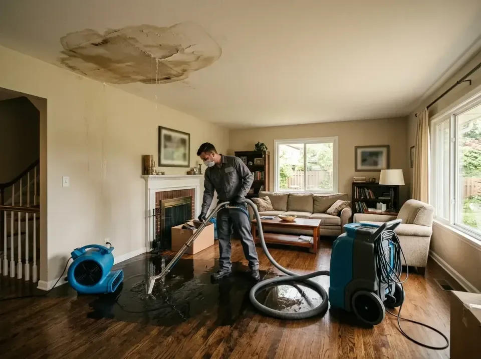 attic-pipe-burst-ceiling-drip-008 — frequently asked questions, Water Damage Restoration & Carpet Care in North Baltimore, OH